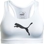 Puma Womens 4keeps Medium Support Sports Bra Top White