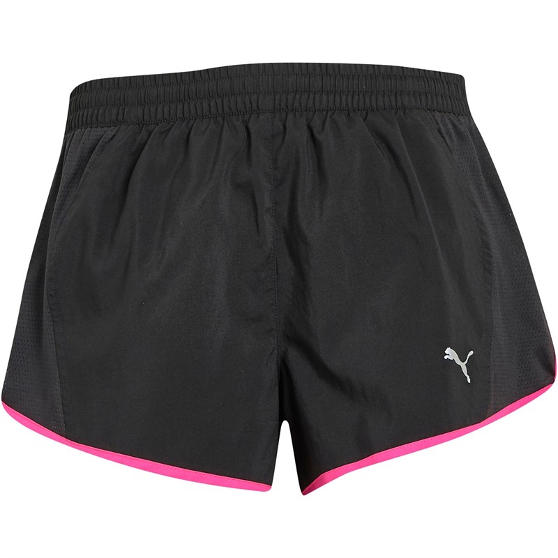 Buy Puma Womens Run Favorite Velocity 3 Inch Running Shorts Black Ravish