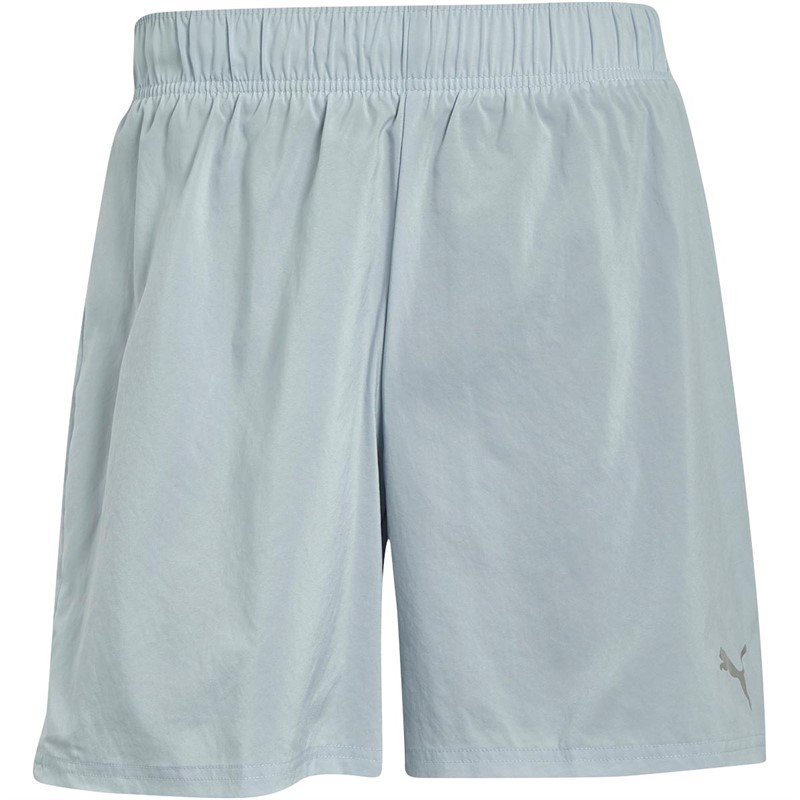 Puma Mens Run Fav 2 In 1 Running Shorts Platinum Grey