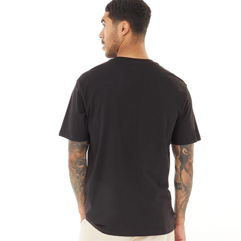 Puma Mens Team Graphic T-Shirt Puma Black