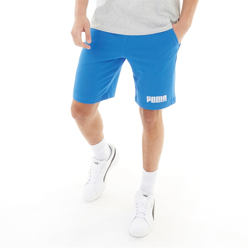 Puma Mens Sportstyle Fleece Shorts Racing Blue