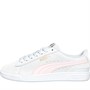 Puma Womens Vikky V3 Trainers Silver Mist/Whisp Of Pink/Puma Gold
