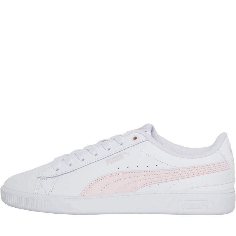 Puma smash best sale leather trainers ladies