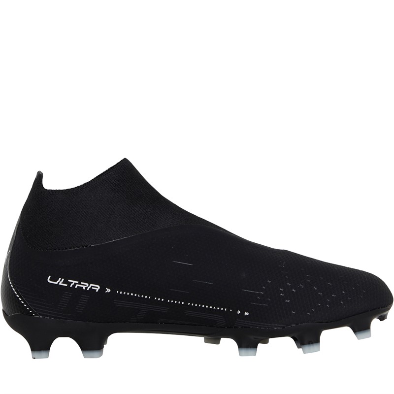 Puma Mens Ultra Match+ Laceless FG/AG Firm Ground Football Boots Puma Black