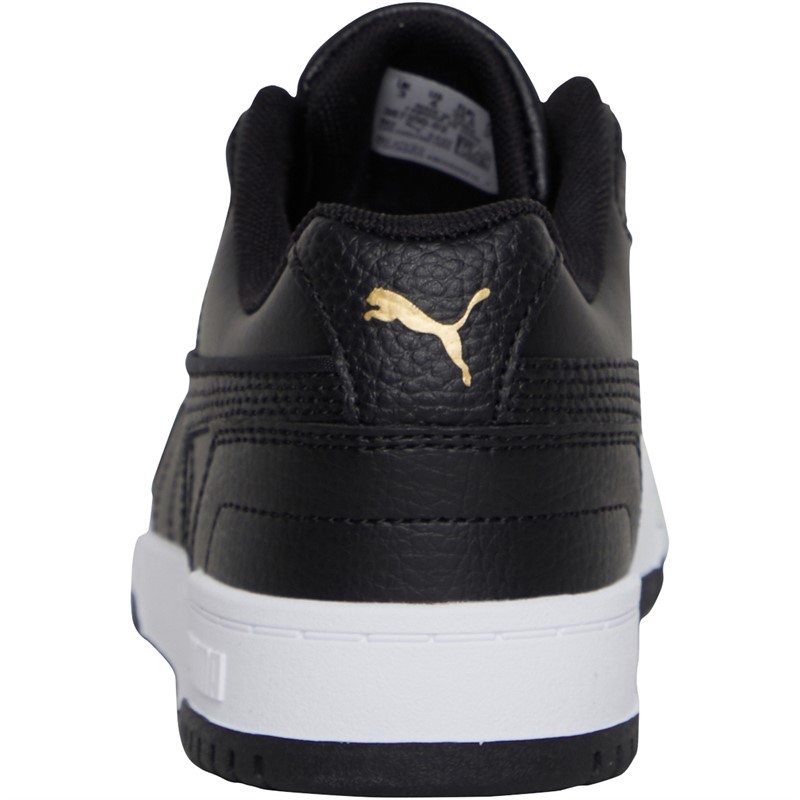 Puma Junior RBD Game Low Trainers Black/Gold