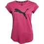 Puma Womens Train Favorite Heathered Cat Top Orchid