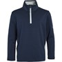 Puma Junior Boys Gamer dryCELL 1/4 Zip Golf Top Navy/Grey