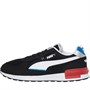 Puma Mens Graviton Trainers Black/White