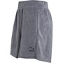 Puma Womens Classics Terry 5 Inch Shorts Dark Grey