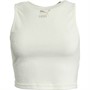 Puma Womens Classics Terry Crop Top Pristine