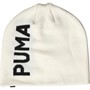 Puma Mens Essentials Classic Cuffless Beanie Warm White