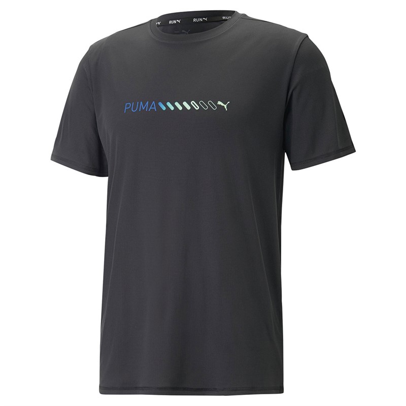 Puma Herre Run Favorite Logo Drycell Sport træningstrøjer Sort