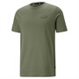 Puma T-Shirts Essentials Small Logo Homme Vert