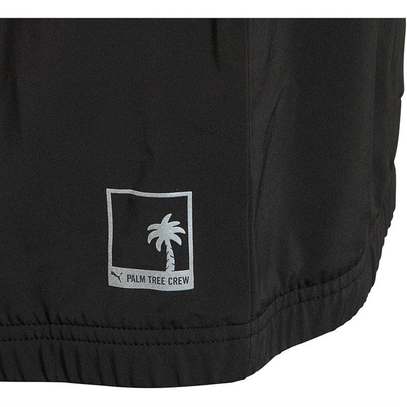 Puma Herre X Palm Tree Golf Paradise Anorak Sport træningstrøjer Sort