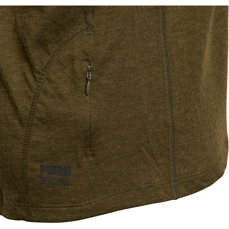 Puma Herre Seasons Wool Sport træningstrøjer Grøn