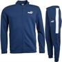 Puma Mens Logo Fleece Tracksuit Persian Blue