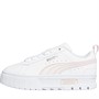 Puma Kids Mayze Leather Trainers Puma White