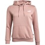 Puma Womens Essentials+ Embroidered Hoodie Plum