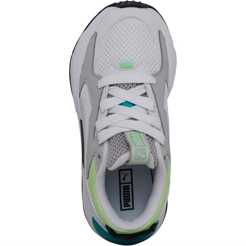 Puma Kids RS-Z Core Trainers White/Grey