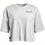 Puma Womens Team Graphic T-Shirt Light Grey Heather