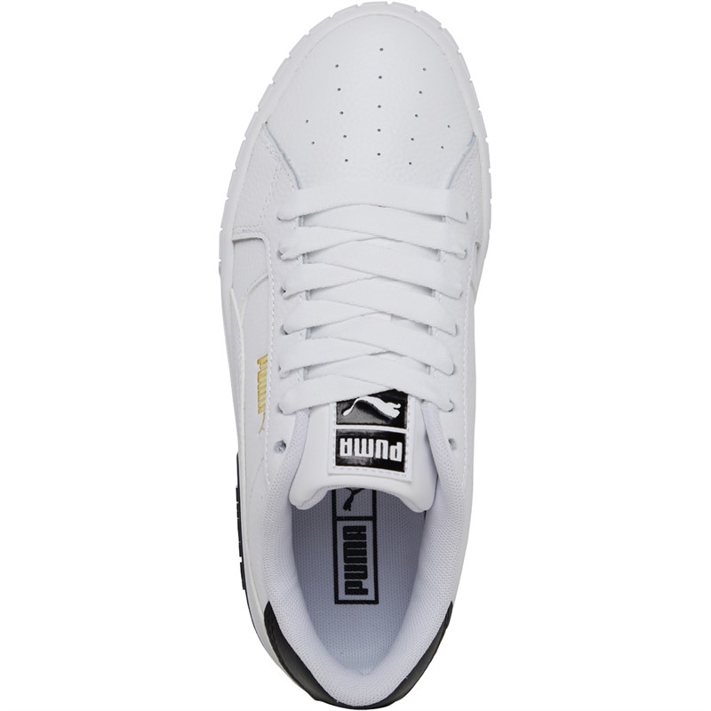 Puma Womens Cali Star Traners White/Black