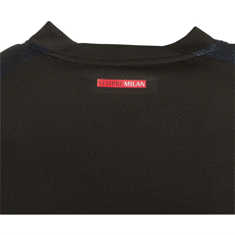 Puma Herre ACM Milan Home Fodboldtrøjer Sort