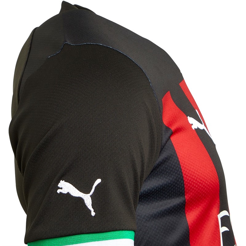 Puma Herre ACM Milan Home Fodboldtrøjer Sort