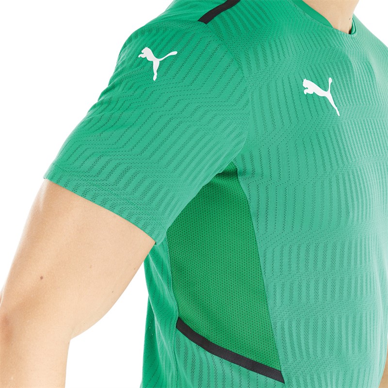 Puma Mens Cup Jersey Pepper Green