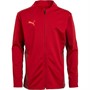 Puma Boys Cup Training Jacket Chilli Pepper/Cordovan/Red Blast