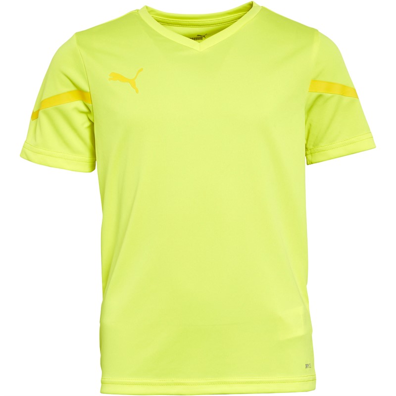 Puma Boys Flash Jersey Fluorescent Yellow