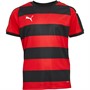 Puma Boys Liga Hooped Jersey Red/Black