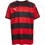 Puma Junior Boys Liga Hooped Jersey Red/Black