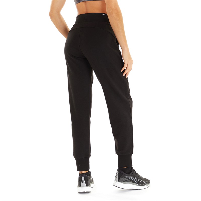 Puma Womens Essentials Fleece Pants Puma Black/Cat