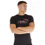 Puma Mens Essentials Camo Graphic T-Shirt Red/Black