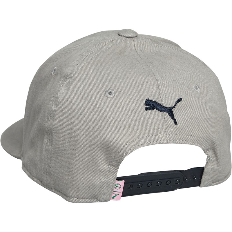 Puma Mens Arnold Palmer Circle Umbrella Snapback Golf Cap Grey/Navy