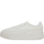 Puma Womens Cali Dream Blank Canvas Trainers Warm White