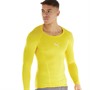 Puma Mens Liga Baselayer Long Sleeve Top Cyber Yellow