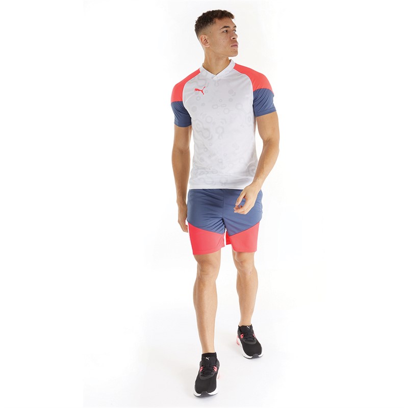 Puma Mens IndividualCUP Shorts Puma White