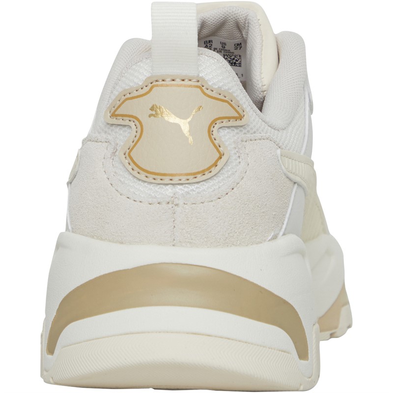 Puma Mens Trinity Trainers White/Grey