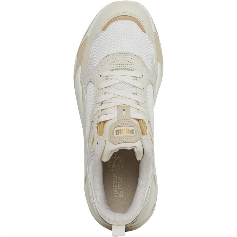 Puma Mens Trinity Trainers White/Grey