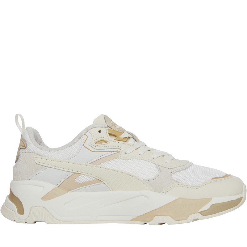 Puma Mens Trinity Trainers White/Grey