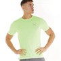 Puma Mens Run Favorite Drycell Heather Running Top Green Heather