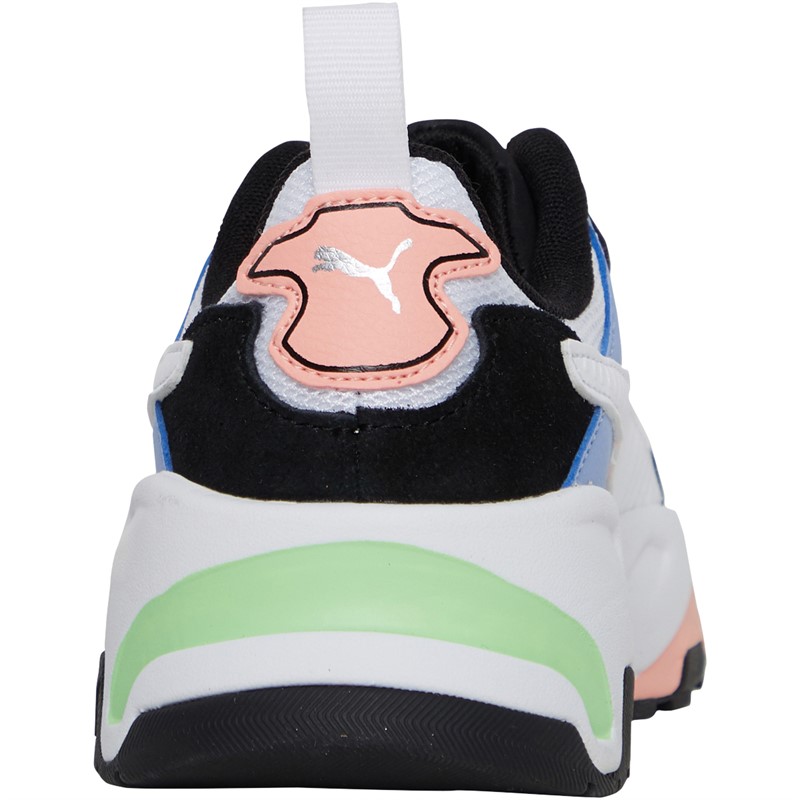 Puma Junior Trinity Trainers Black/White/Blue