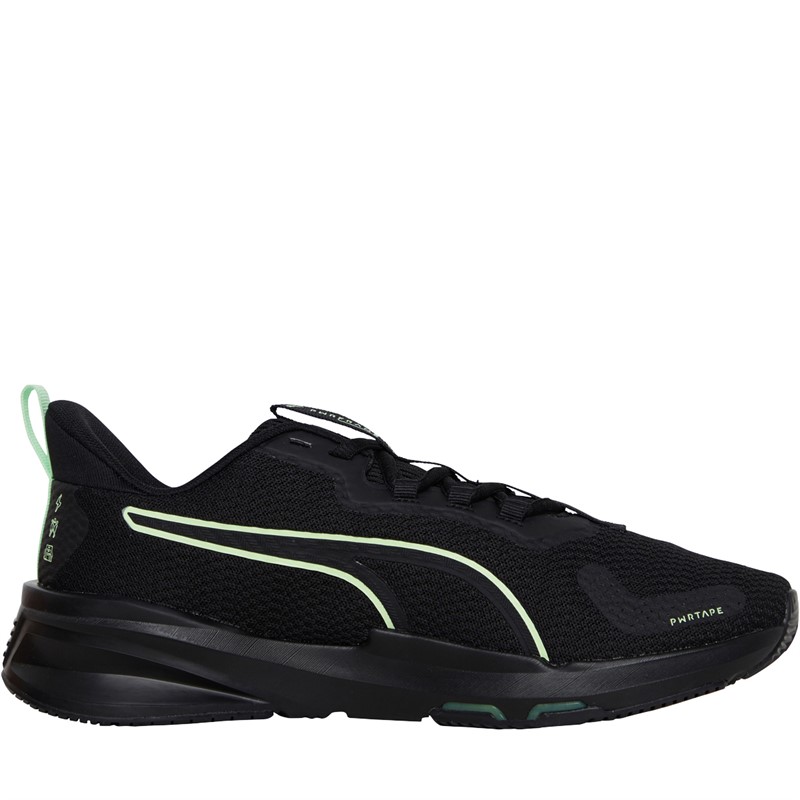 Puma Mens Pwrframe TR 2 Training Shoes Black/Lime