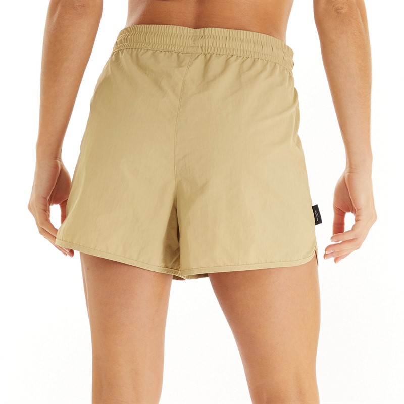 Puma Womens Team Woven Shorts Sand
