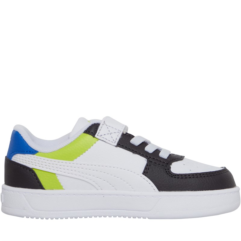 Puma Infant Caven2.0 Block Trainers Green/Black/Blue