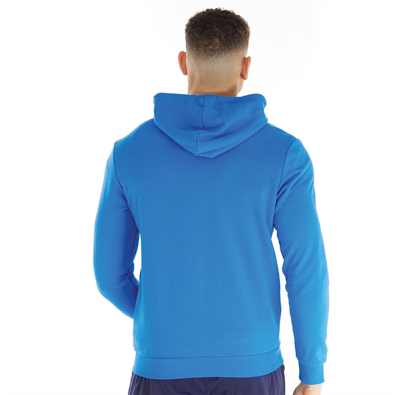 Puma Mens Teamgoal 23 Casuals Hooded Jacket Electric Blue/Lemon