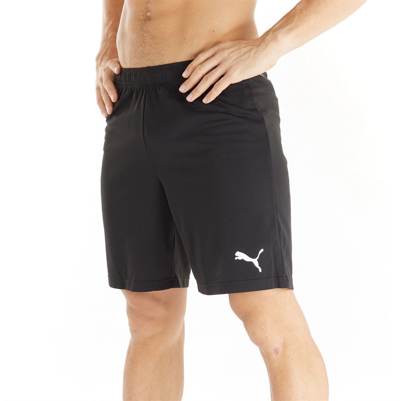 Puma Mens IndividualRISE Shorts Puma Black/White