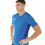 Puma Mens Cup Jersey Electric Blue Lemonade