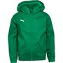 Puma Junior Goal Training Rain Jacket Pepper Green/Power Green